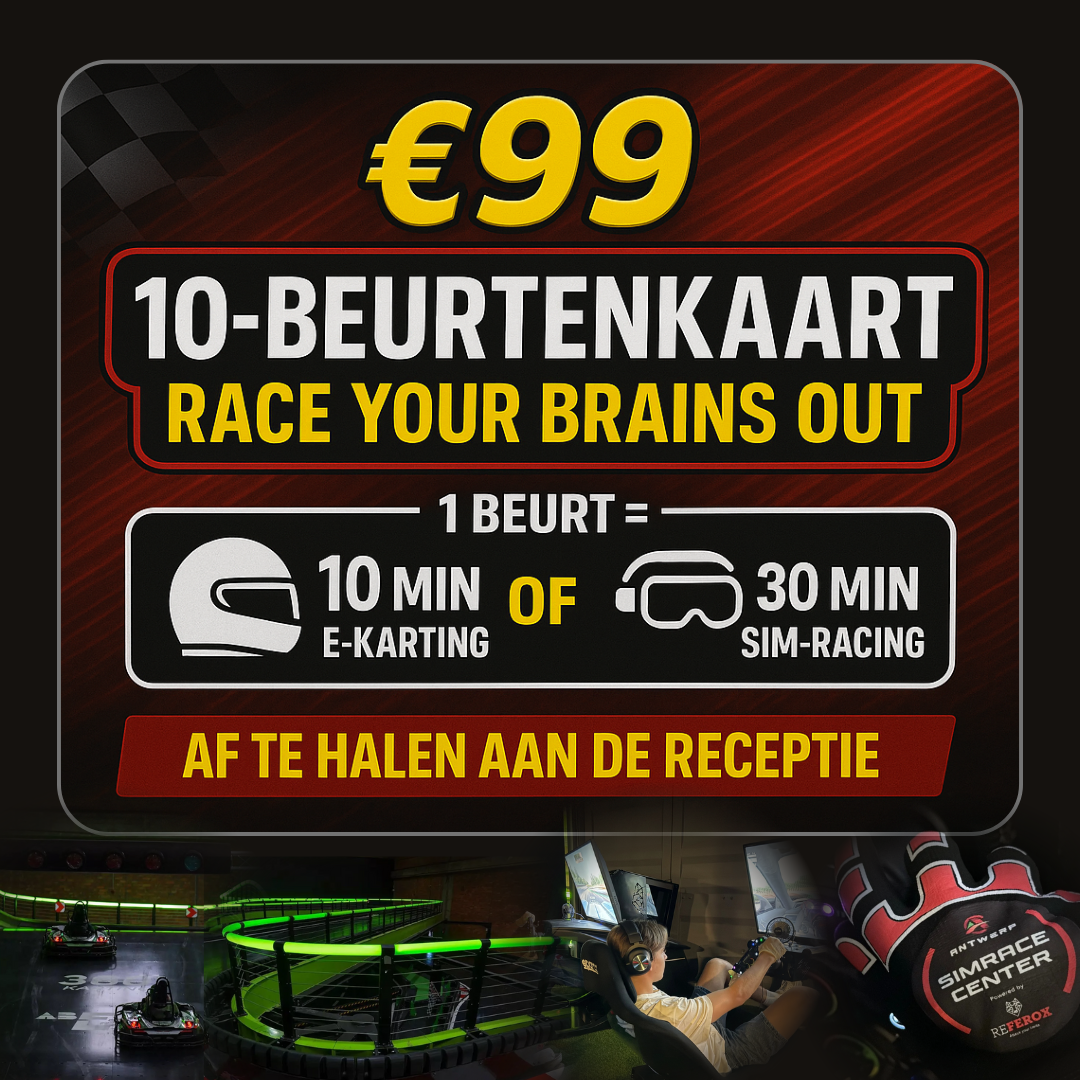 10-beurtenkaart Race Your Brains Out